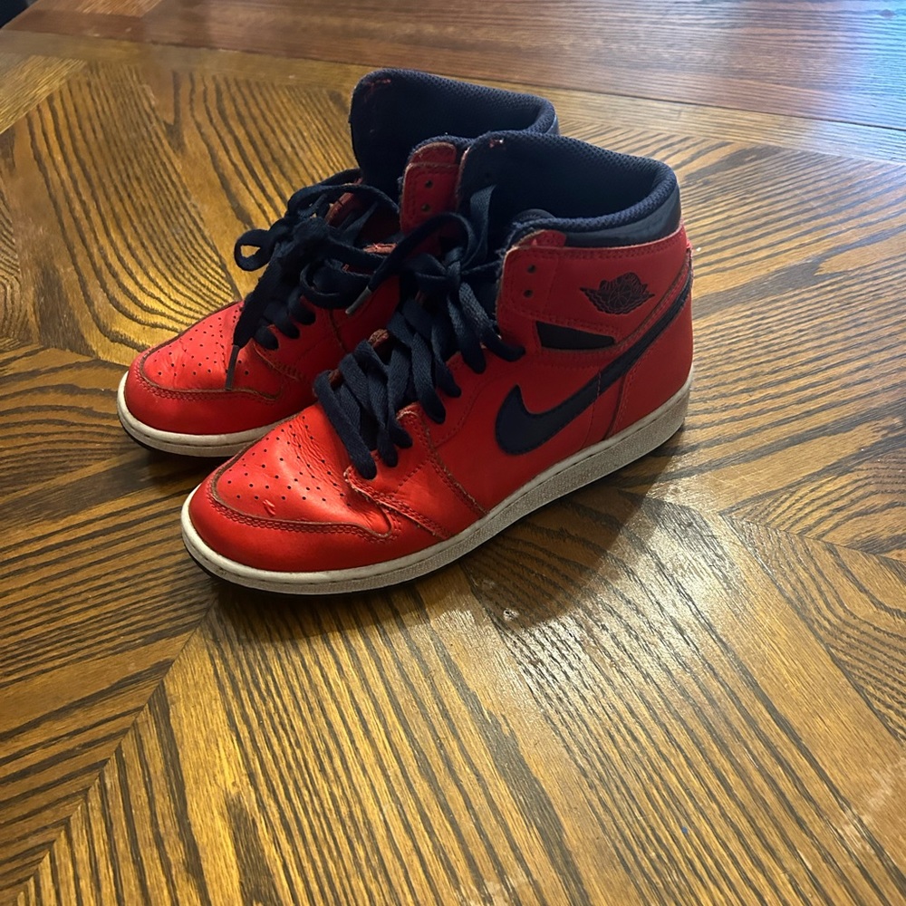 Nike Air Jordan 1 Retro High OG BG “David Letterman” 575441-606 Size 4Y
